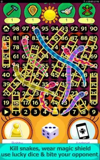 Snakes & Ladders - Free Multiplayer Board Game Screen Shot 3