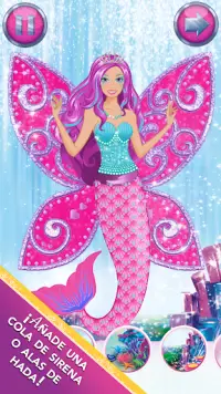 Barbie moda mágica -Disfrázate Screen Shot 3