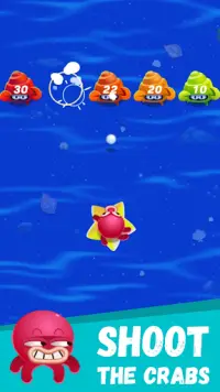 Sea Bubble War - Crabs VS Octopus Screen Shot 1