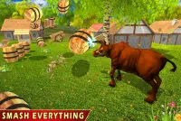 Wild Bull Family Survival Sim Screen Shot 3