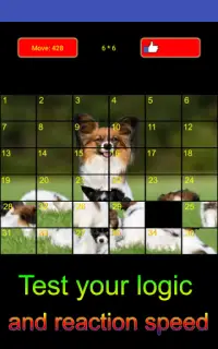 Membingungkan Anjing Lucu - Puzzle Geser Screen Shot 22