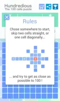 Hundredious (100 Cells Puzzle) Screen Shot 0