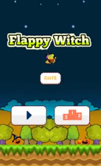 Flappy Witch - Halloween Screen Shot 0