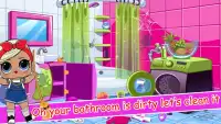 LOL Surprise Doll - Princess House Cleaning Room Screen Shot 4