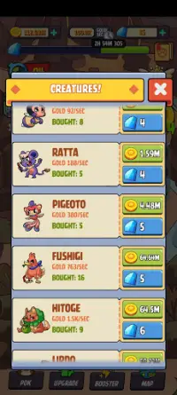 Epic Monsters World: Merge & Click Idle Game Screen Shot 9