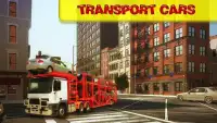 Cargo Limo Car Transport Truck –Heavy 3D Drive Sim Screen Shot 4