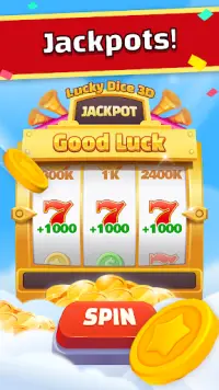 Lucky Dice 3D - Win Big Bonus Screen Shot 3