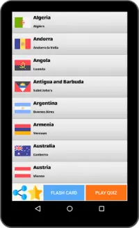 Flags of All Countries Quiz Screen Shot 5