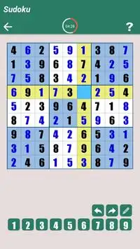 Sudoku puzzle game for free Screen Shot 0