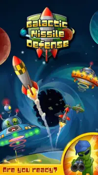 Galactic Missile Defense - Alien U.F.O Shoot Em Up Screen Shot 4