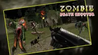 zumbi disparo: zombi assassino Screen Shot 0