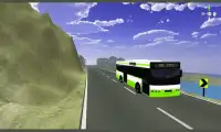 Bus Simulator - Dangerous road Screen Shot 1