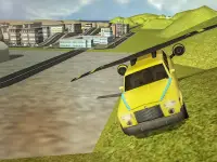 Flying Limo Car Simulator Screen Shot 8