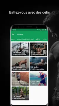 Fitvate - Entraînement gymnase Screen Shot 2