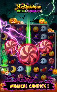 Halloween Witch Connect - Halloween games Screen Shot 7