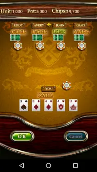5 Card Draw Poker for Mobile Screen Shot 1