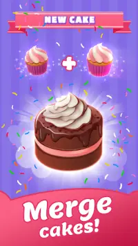 Merge Bakery -  Idle Dessert Tycoon Clicker Game Screen Shot 6