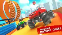Top Monster Truck Stunts: Off Road Car Racing Game Screen Shot 1