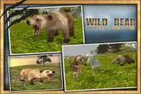 البرية الدب هجوم محاكي 3D Screen Shot 4