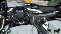 محرك السيارة والانجراف محاكي 2021: i8 Screen Shot 7