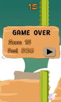 Flappy หมูบิน Screen Shot 1