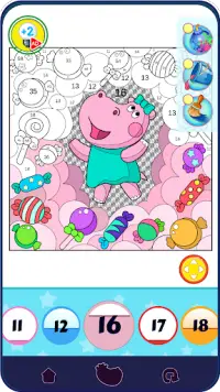 Color by Number for Kids Screen Shot 4