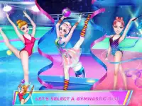 Gymnastics Dance Girl Dressup Salon Games Screen Shot 0