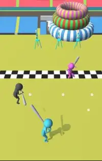 Stickman Fun Race 3D Screen Shot 3