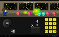 Robot Math Defense Game Lite Screen Shot 1