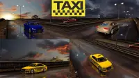 Real City Taxi Simulator 2021 : Taxi Drivers Screen Shot 1