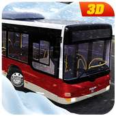 Offroad Bus Parking: Uphill Snow Tracks Driving 3D