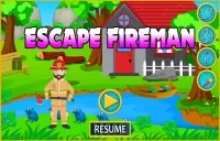 Los mejores juegos de escape: Escape The Fireman Screen Shot 3