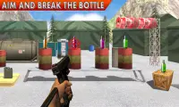 Real Bottle Shooter Game 3D Screen Shot 2