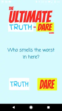 The Ultimate Truth or Dare Game Screen Shot 1