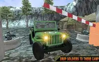 Army Jeep Driving Simulator Games Free Screen Shot 1