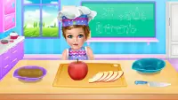 Baby Girl Cooking School Screen Shot 0