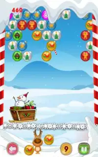 क्रिसमस खेल: बुलबुला बच्चों Screen Shot 5