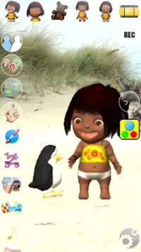 बात एमिली बेबी लड़की खेल Screen Shot 4