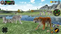 Salvaje Tigre Simulador Juegos Screen Shot 3
