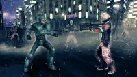 Flying Knight Superhero: Rescue Dark City 3D game Screen Shot 2