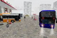حافلة ألعاب محاكي: سائق الحافلة الحديثة Screen Shot 1