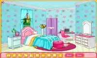 Meisjes kamer decoratie spel Screen Shot 3