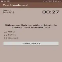 Diriliş Ertuğrul Bilgi Yarışması-Test Screen Shot 4