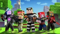 Cops N Robbers:Pixel Craft Gun Screen Shot 0