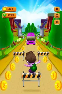 Subway Baby Run for Infinity Stones - running game Screen Shot 4