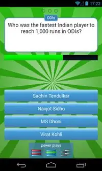 Cricket Quiz Challenge Screen Shot 0