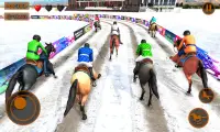 Mounted Horse Racing Games Screen Shot 2