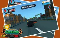 Downtown Car Toon Racing Screen Shot 12