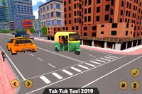Offroad Tuk Tuk Rickshaw Taxi Sim 2019 Screen Shot 6