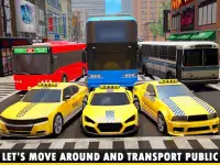 City Taxi Driving Simulator - Free Taxi Games 2021 Screen Shot 14